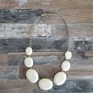 ☆HP!☆ Gold and Ivory Statement Necklace